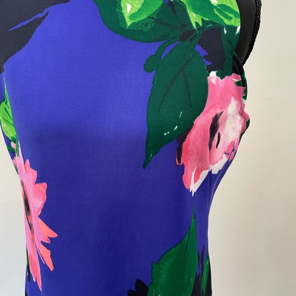 Vince Camuto Pink and Red Dress floral - Picture 4 of 5